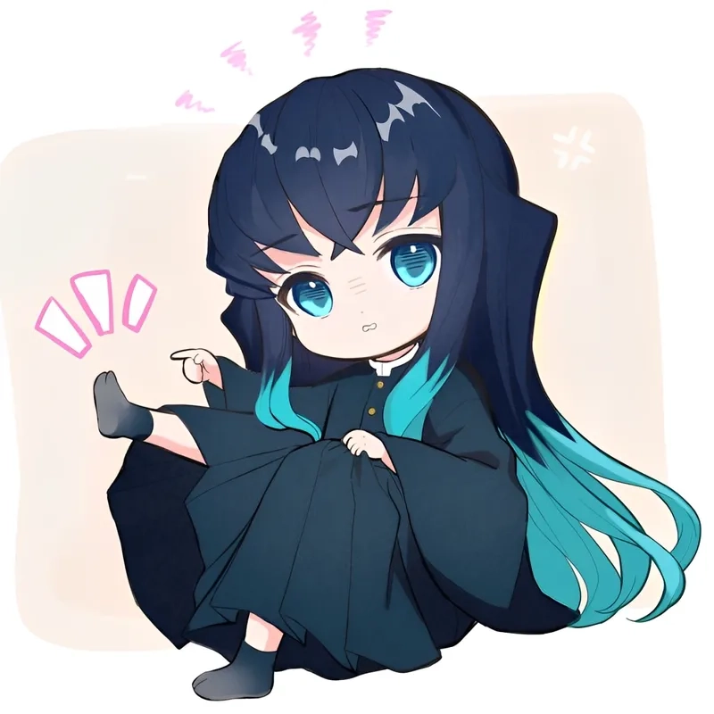 Bộ sưu tập Tokito Muichiro chibi đẹp mắt nhất