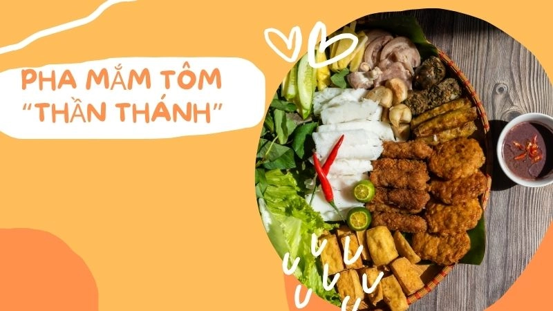 Pha mắm tôm “thần thánh” – ăn là ghiền luôn!