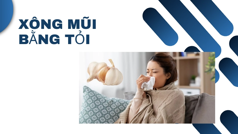 Tỏi tươi chứa nhiều allicin giúp kháng khuẩn và trị viêm xoang hiệu quả