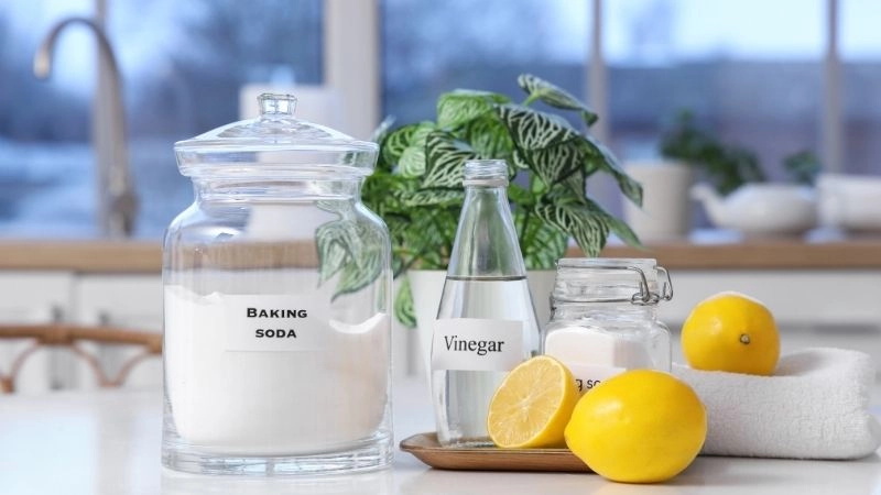 Tận dụng baking soda và chanh để tẩy ố vàng